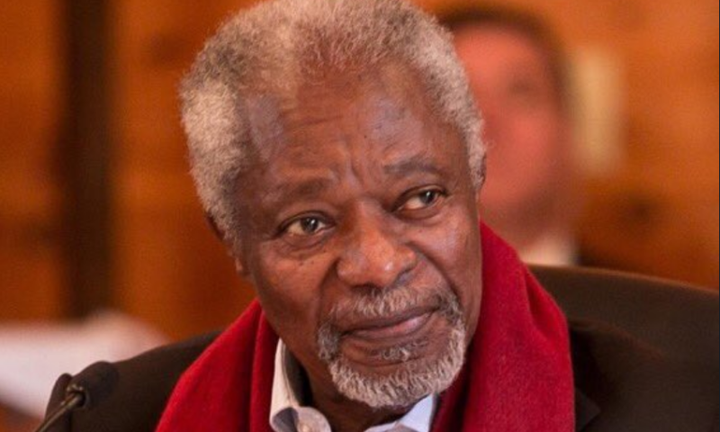 מזכ"ל האום לשעבר קופי אנאן מת בגיל 80