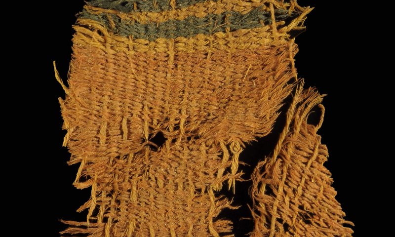 בתמנע נמצאו בגדים צבועים מימי דוד המלך