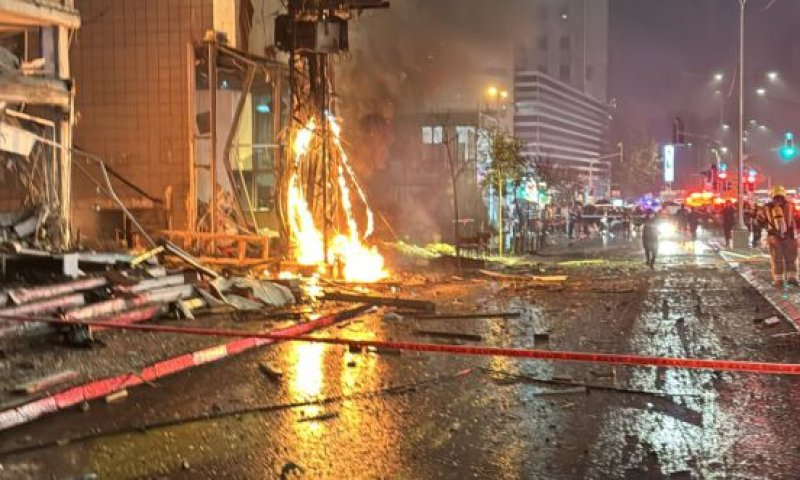 שבועיים לאחר הפגיעה: רחוב בן גוריון ברמת גן נפתח לתנועה