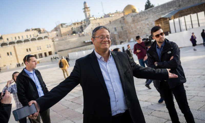 בן גביר הודיע למשטרה: מתכוון לעלות להר השבוע