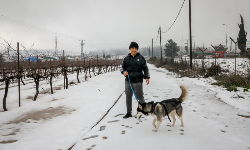 בגוש עציון נערכים למזג האוויר הסוער והשלג