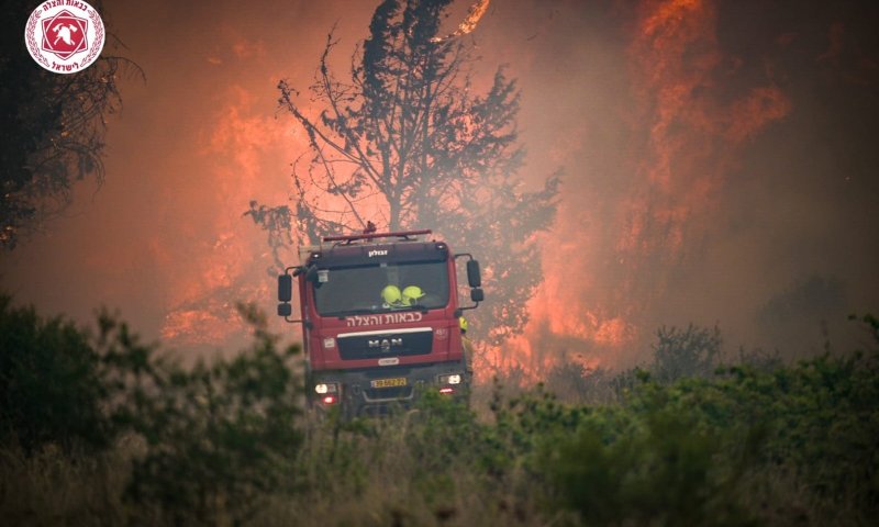 החוקר קבע: השריפות בשומרון הן הצתה מכוונת