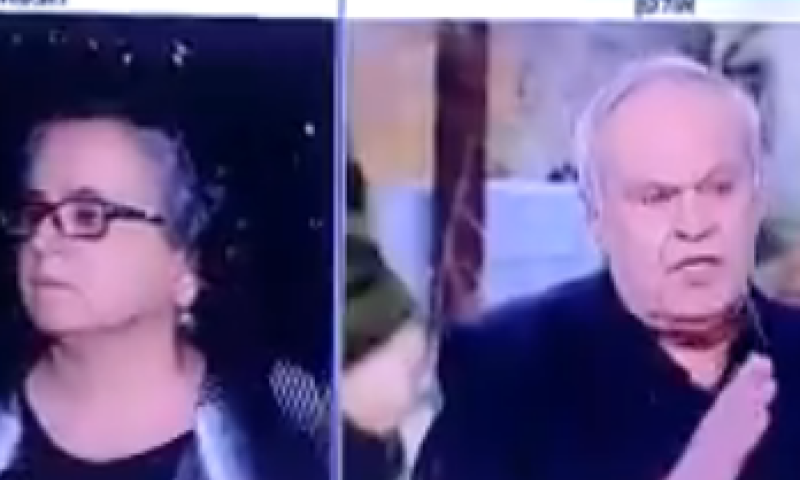 רוני דניאל לחברת הכנסת: "שבי בשקט"; צפו