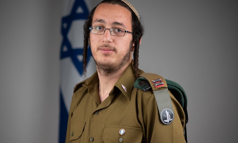 המצטיין ההסדרניק: סגן דניאל רגב מהרבנות הצבאית