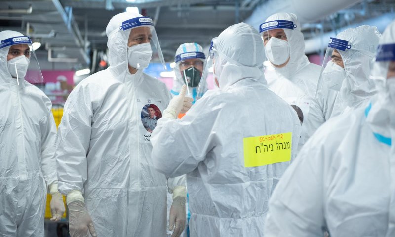 נתוני קורונה: מספר החולים הקשים ירד מתחת ל-600