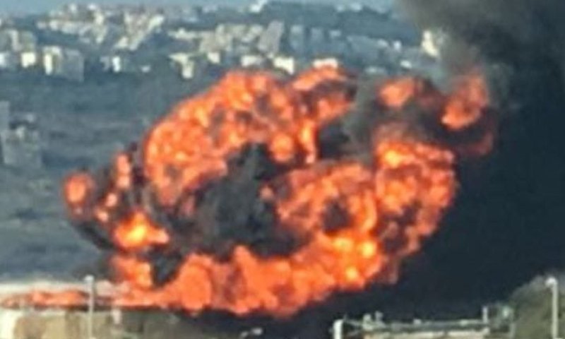 בעקבות השריפה: 1.2 מיליון שקל קנס לבתי הזיקוק