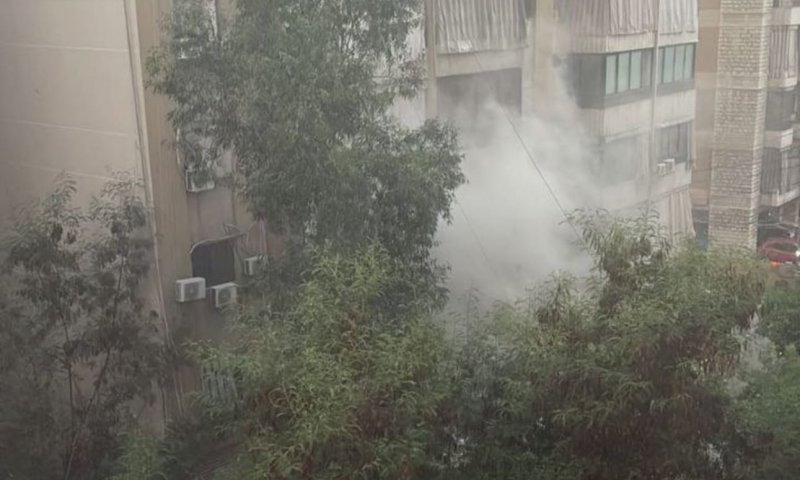 רגע הפגיעה: צפו בניסיון החיסול בלב ביירות