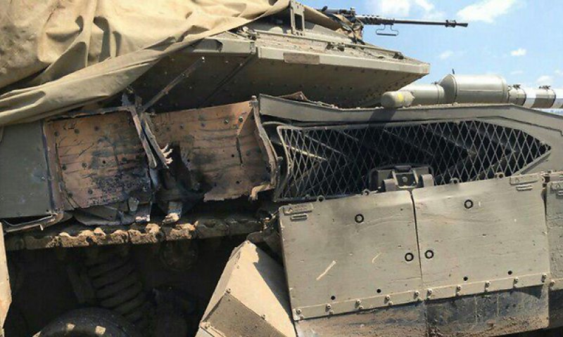 תאונת אימונים: טנק ירה בשוגג לעבר טנק אחר