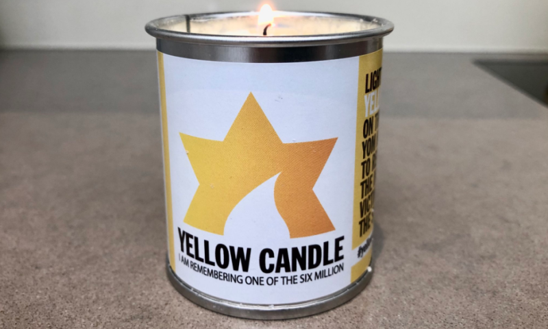 פרוייקט בבריטניה: "נר צהוב" לזכר קרבנות השואה