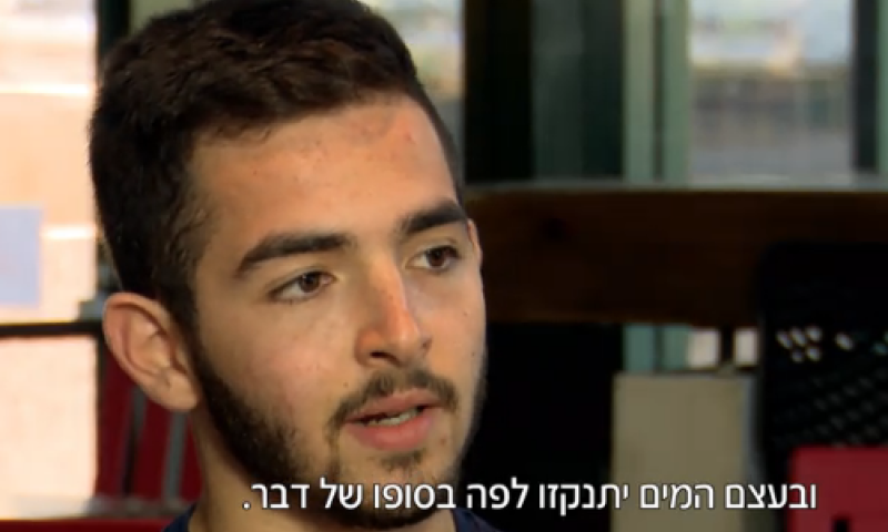 אסון השטפון: מה קרה שם באמת? הניצול משחזר. צפו