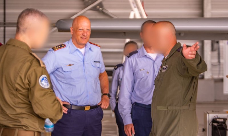 מח"א הגרמני סיים את תפקידו והגיע לביקור מיוחד בישראל