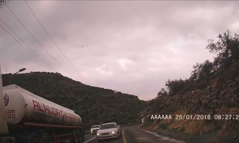 יומיים אחרי הטרגדיה: צפו בכמעט אסון נוסף בשומרון