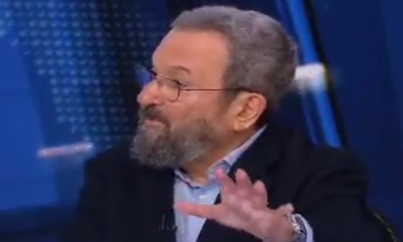 אהוד ברק ביקש להשתיק חברת פאנל בשידור. צפו