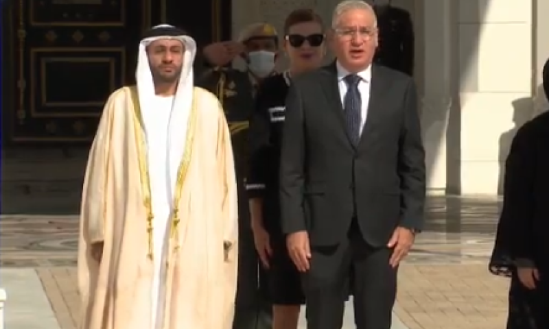 מרגש: הימנון התקווה מנוגן באבו דאבי | צפו