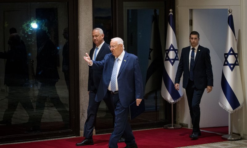 המתיחות בדרום: גנץ שוחח עם ריבלין על פעולות צה"ל