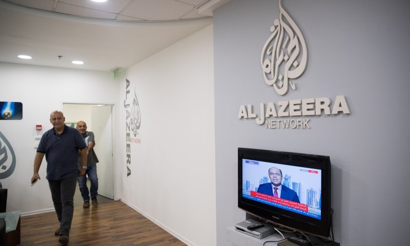 אושר בממשלה: ערוץ אל ג'זירה בישראל ייסגר