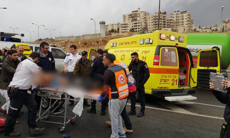 תאונה קשה במחלף הזיתים לכיוון מעלה אדומים