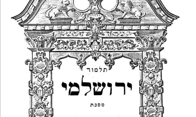 הדף היומי בירושלמי עם הרב ריאני: יבמות דף עב