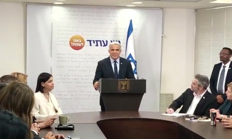 לפיד: "מתישהו כולם יבינו &ndash; האופוזיציה מפיצה שקרים"
