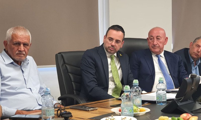 לקראת מלחמה? שר הבריאות קיים ביקור בגבול הצפון