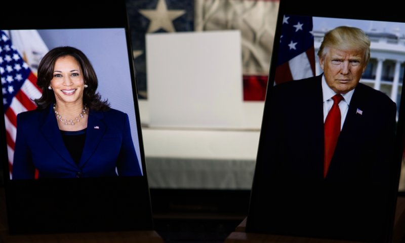 יום לפני הבחירות: טראמפ והאריס במרתון אירועים