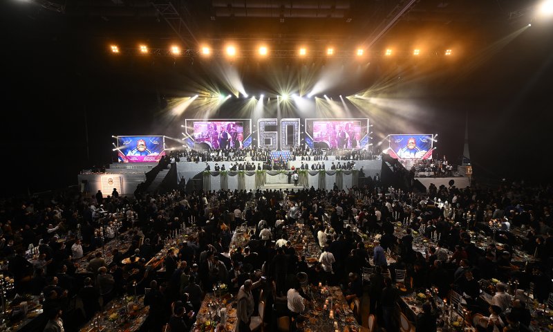 גלריה ממעמד נשגב: סיכום אירוע ההילולא הגדולה