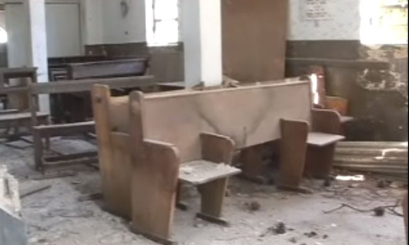 עצוב שכך נראה בית הכנסת המפואר "הדרת קודש" בחיפה