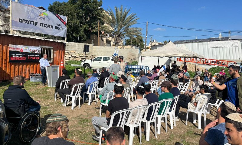 תושבי קדומים הפגינו בפונדוק: "עשרות שנים ללא משילות נגמרות"