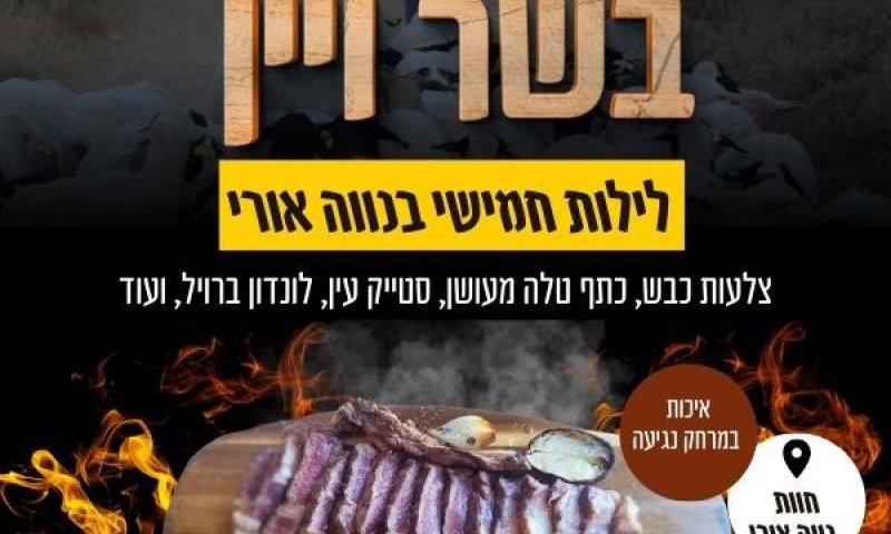 קיץ בגוש עציון: מעיינות, הופעות וערב בשר ויין