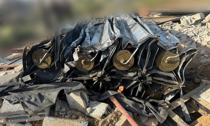 תיעוד: צה"ל השמיד משגר רקטות שכוון לישראל בשטח הקו הצהוב