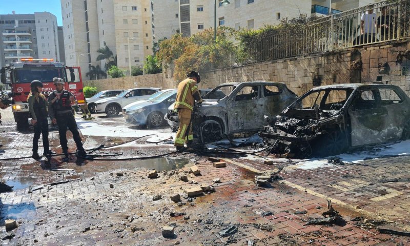 הירי לדרום: פגיעה ישירה באשקלון, 7 פגיעות בשדרות
