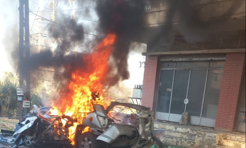 דיווח בלבנון: כטב"מ ישראלי תקף רכב סמוך לביירות