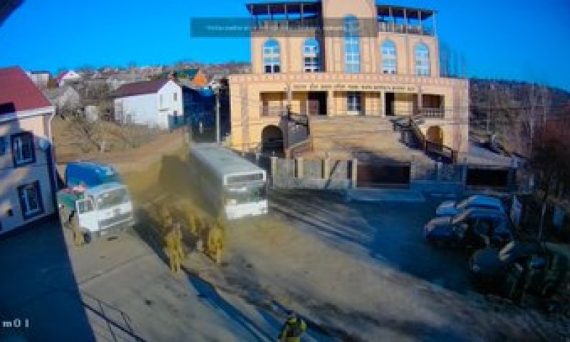 רוסיה: "האוקראינים משתמשים באומן כבסיס"