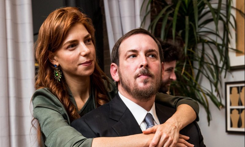 אסף זמיר ומאיה ורטהיימר ערכו הדלקת נרות חגיגית