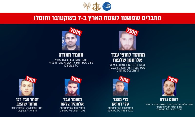 הלחימה בג'באליה: חוסלו 14 מחבלים, 6 מתוכם פלשו ב-7.10