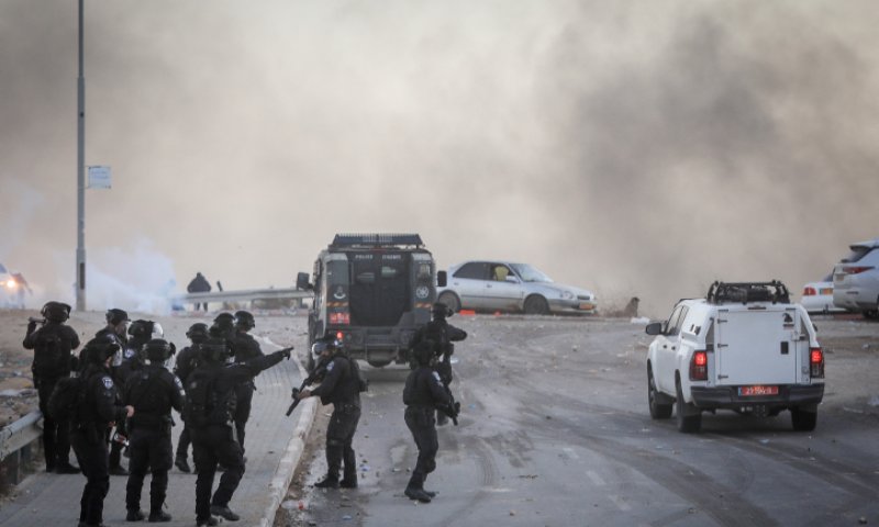 התפרעויות בנגב לאחר ניצחון מרוקו