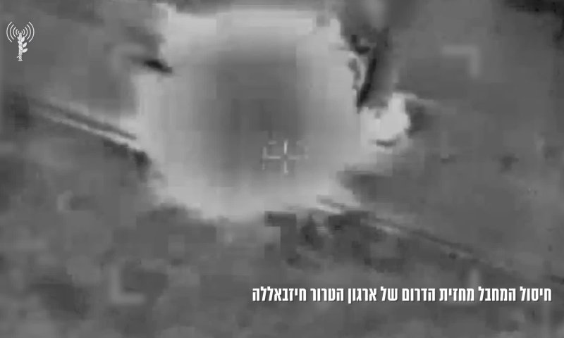 אש מהאוויר: מטוסי צה"ל חיסלו מחבלים בדרום לבנון