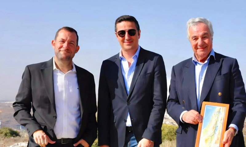 לראשונה: נסיכי בלגיה ביקרו בשומרון &ndash; והביעו תמיכה בריבונות