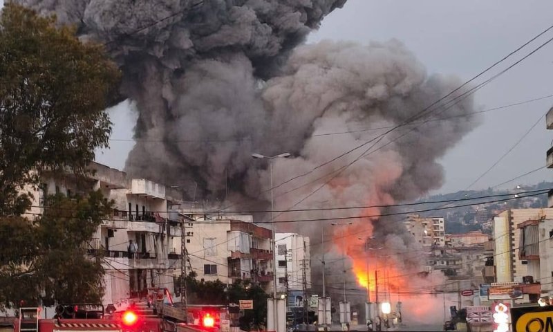 אחרי התרעת הפינוי: צה"ל תקף יעדי חיזבאללה בדרום לבנון