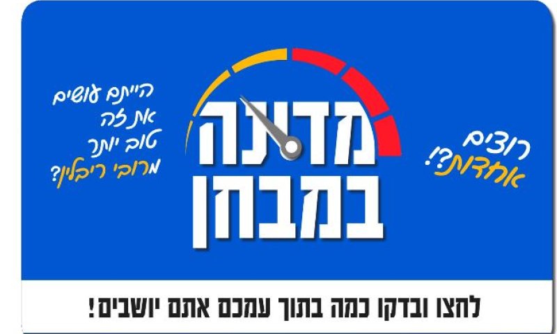 מדינה במבחן: האם תצליחו יותר מרובי ריבלין? שחקו