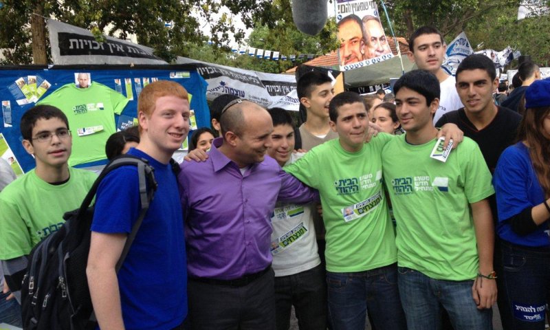 הפתעה: הבית היהודי זכתה ל-13 מנדטים בתיכון החילוני