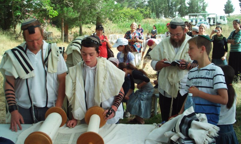 קוללוש בחומש: לראשונה התקיימה במקום בר מצווה