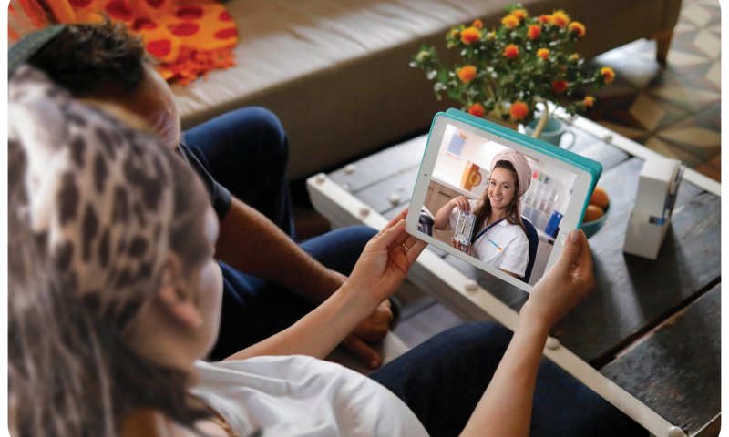 לקראת לידה? בדיקות מהבית, תוצאות באפליקציה