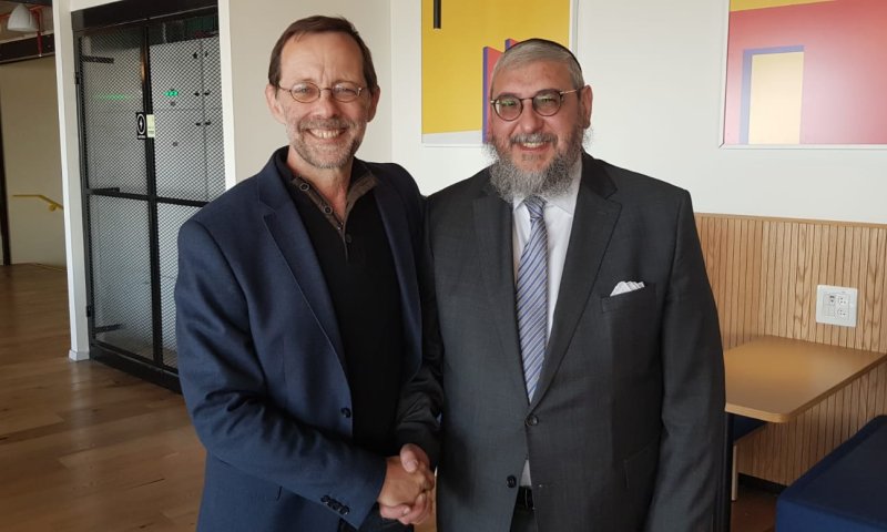 רשמית: הרב חיים אמסלם שוריין במפלגת זהות