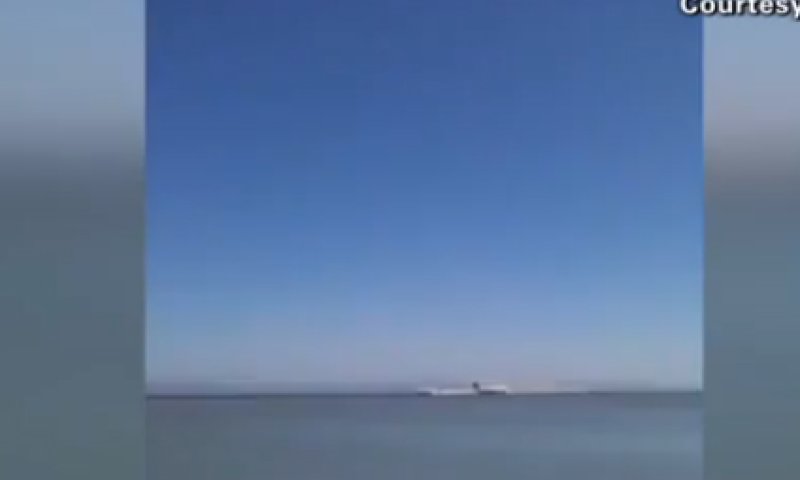לראות ולא להאמין: רגע התרסקות המטוס בארה"ב