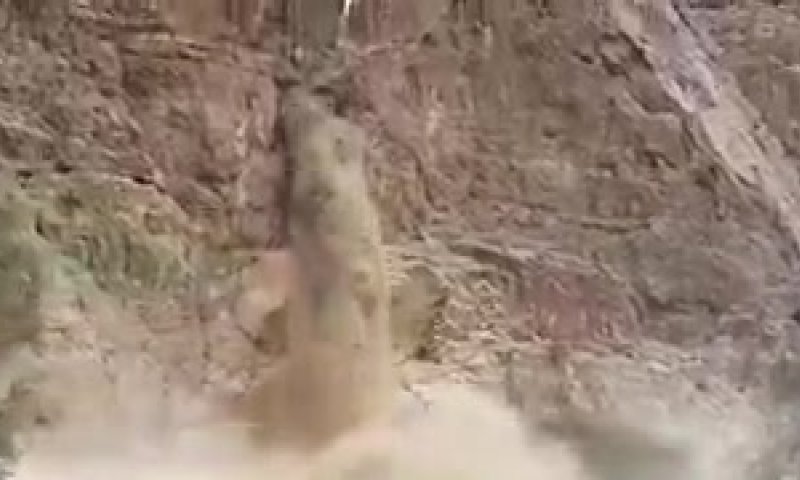 צפו: השיטפונות גודשים את מדבר יהודה