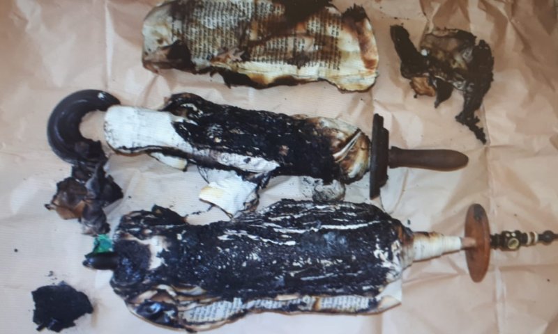 נעצר חשוד בשריפת ספרי התורה בחדרה