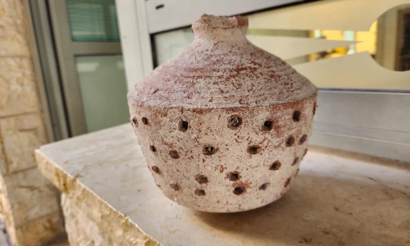 נס חנוכה: נמצאה עששית אור נדירה מתקופת התלמוד