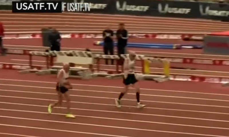 צפו: בן 99 נגד בן 92 במירוץ 60 מ' למבוגרים