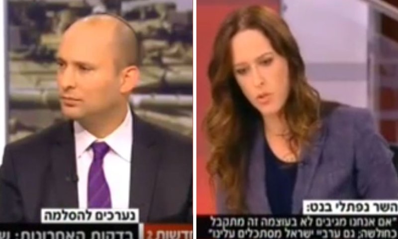 ראיון סוער באולפן: נפתלי בנט מול יונית לוי